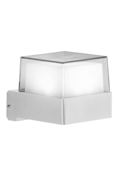 POWERTECH LED φωτιστικό τοίχου HLL-0156, 7W, 4000K, 560lm, IP65, λευκό