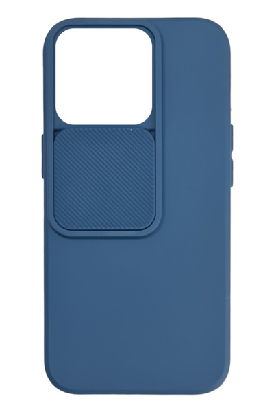 POWERTECH Θήκη Camshield Soft MOB-1885 για iPhone 15 Pro, μπλε