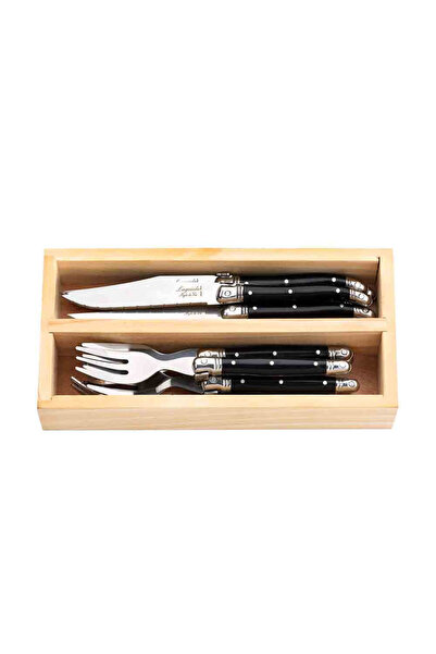 Style de Vie Set mini tacamuri Laguiole PREMIUM Line Black, pentru 6 persoane...