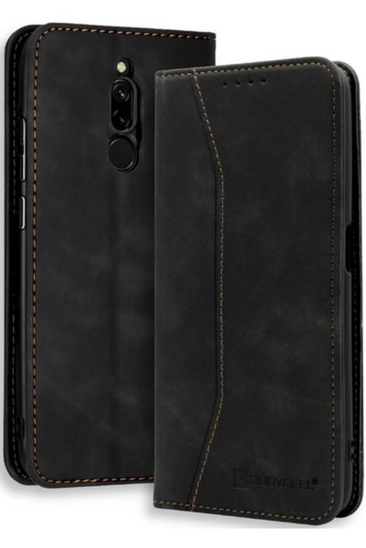 Bodycell Θήκη - Πορτοφόλι Xiaomi Redmi 8 - Black