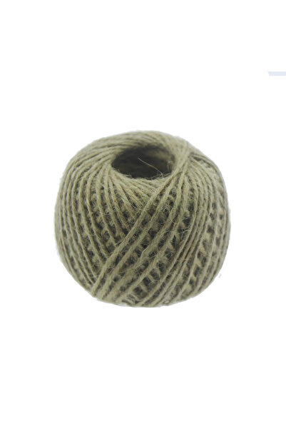 mutlu adım 60gr. Doğal Hasır Jüt İp Top Yumak