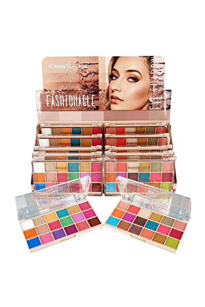 ROMANTIC COLOR Eyeshadows, Fashionable, ROMANTIC COLOR-18 colors