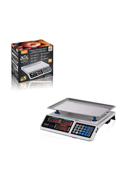 raf Cântar electronic comercial de 40 Kg cu afișaj digital