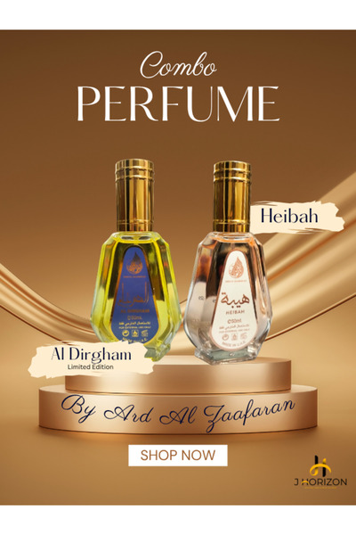 Ard Al Zaafaran Perfumes Combo Offer- Al Dirgham Limited Edition + Heibah
