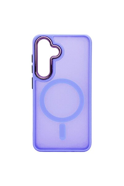 OEM MagSafe Υβριδική Θήκη Πίσω Κάλυμμα Βιολετί (Samsung Galaxy S23)