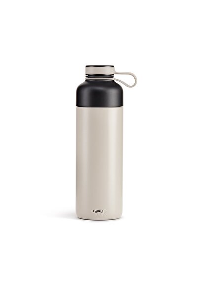lekue Sticla termica 0.5L, gri, din otel inoxidabil, cu filtru, dimensiuni 7....