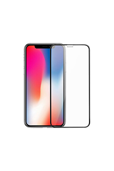 NO BRAND Σκληρυμένο Γυαλί DeTech, για iPhone 11, 3D Πλήρης Κόλλα, 0.3mm, Μαύρ...