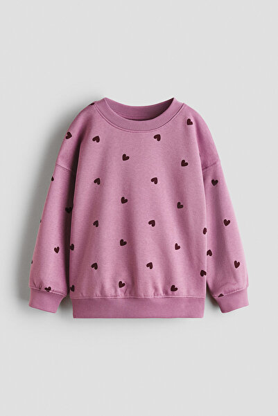 H&M İçi Tüylü Sweatshirt