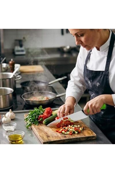 Yıldızan Nry Shop Professional Chef's Knife, 28 Cm, High Carbon Stainless Ste...