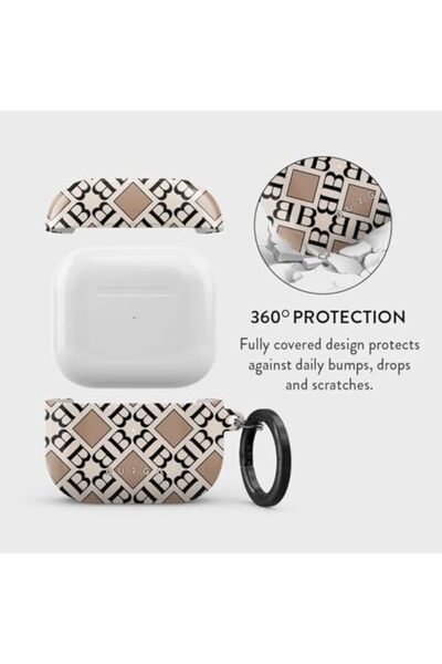 Yıldızan حافظة متوافقة مع AirPods 3 من tua shop، Monogram 1022020