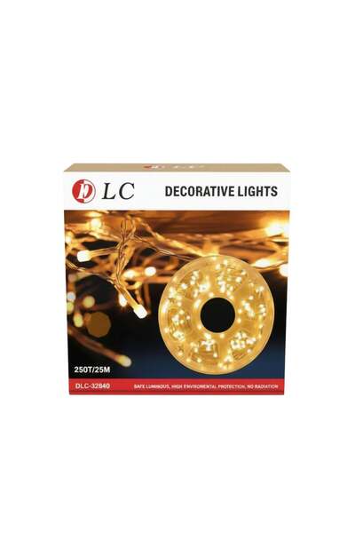 DLC 25 Meters Warm Yellow Led Decorative Strip Light from