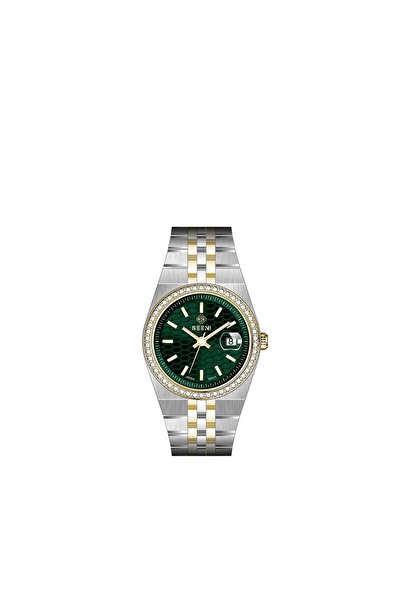 Seen Time Sin-Time Fashion Design Luxury Pattern Dial with Date Window Analog...