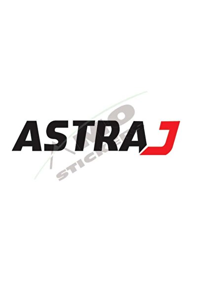 Amo-Stickers Sticker Auto Opel Astra J 25cm Negru