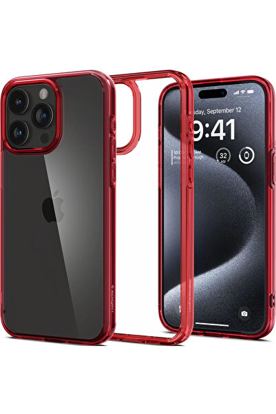 Spigen Ultra Hybrid Θήκη Apple iPhone 15 Pro - Deep Red