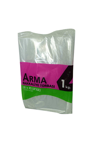 Generic Brand Nylon Bag Arma Transparent Groceries Nuts Sugar Bag 28x45 (4 pc...