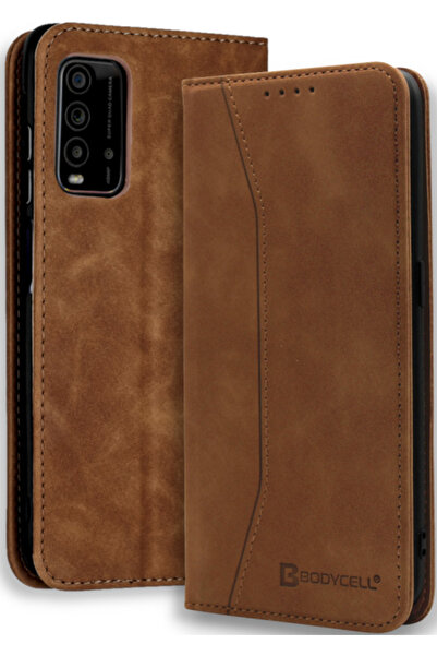 Bodycell Θήκη - Πορτοφόλι Xiaomi Redmi 9T - Brown