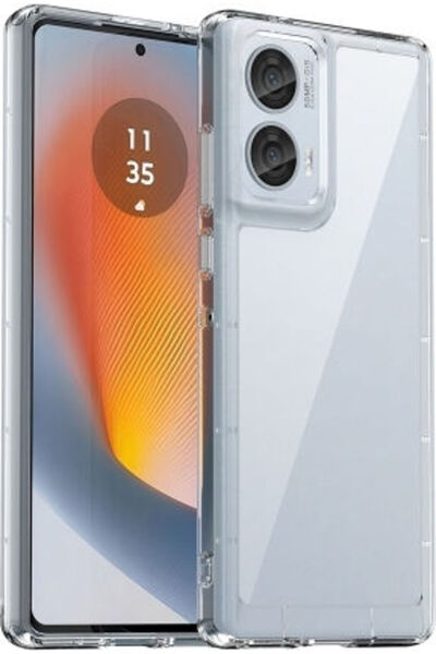 OEM Πίσω Κάλυμμα Σιλικόνης Διαφανές (Motorola Moto 50 Fusion 5G) Κωδικός: SE8...