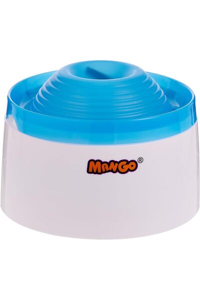 Kw Zone Mango Pet Water Feeder Fountain With Light And Transformer (Mf888)-Blue