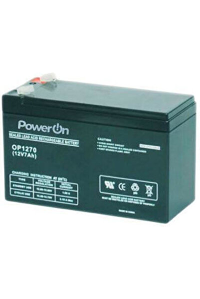 POWER On By-01 Μπαταρία UPS με χωρητικότητα 7Ah και τάση 12V 1 τεμάχιο