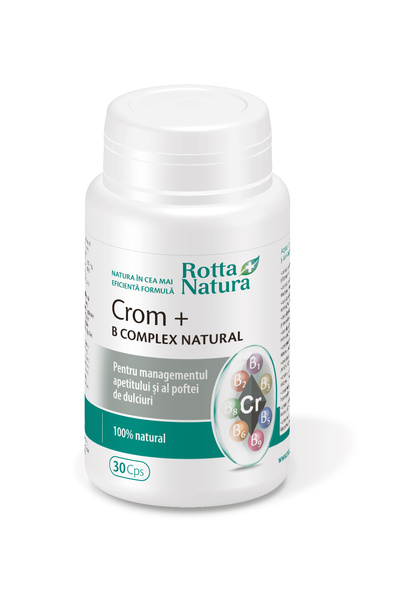 Rotta Natura Crom+ B-Complex 30cps