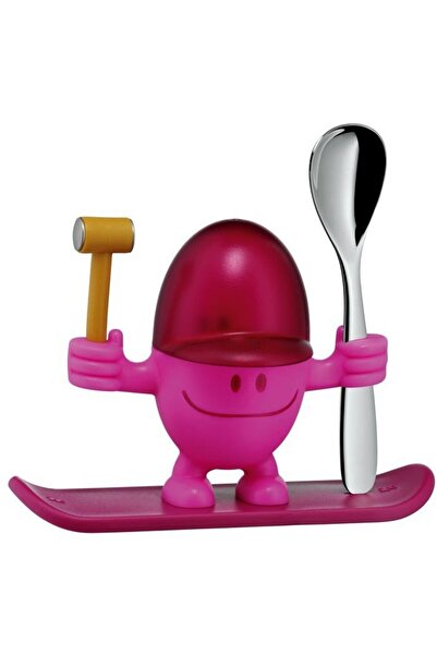 WMF Cupa pentru ou cu lingura, WMF, Inox/Plastic, 11 x 5.4 cm, Multicolor