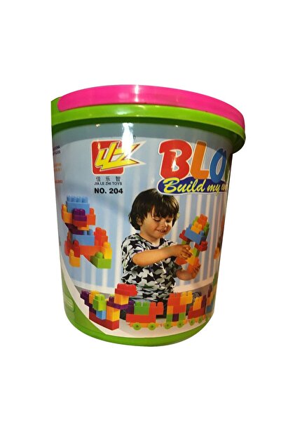 ToyMarkt Κουβάς με 30 τούβλα. 3+ Χρόνια 24x ø23.5εκ. 95461