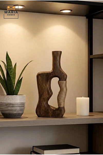 MARIA HOMES Modern Decorative Vase – Home Décor Accent for Living Room & Office