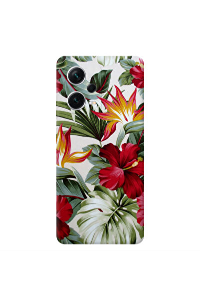 Other Xiaomi Redmi Note 12 5G laves and flowers Transparent Silicone TPU Θήκη