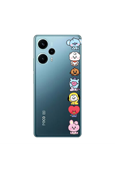 Other Xiaomi Poco F5 Lovely animals Transparent Silicone TPU Θήκη