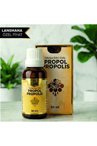 GNB Propol Propolis, Ekinezya, Adaçayı, Tıbbi Nane ve Karanfil Yağı İçeren Sp...