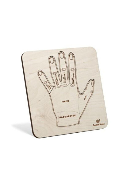 OEM Puzzle educational din lemn Sounds Wood, joc educativ Anatomia mainii Da-...