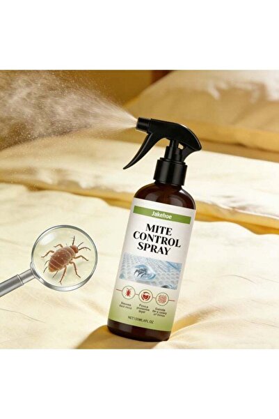 Jakehoe Mite Control Spray, Natural Mite Removal Spray, Bed Bugs & Fleas on C...