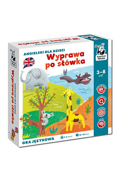 KAPITAN NAUKA Figurina Wyprawa po slowka multicolor 0x26x26cm set educational...