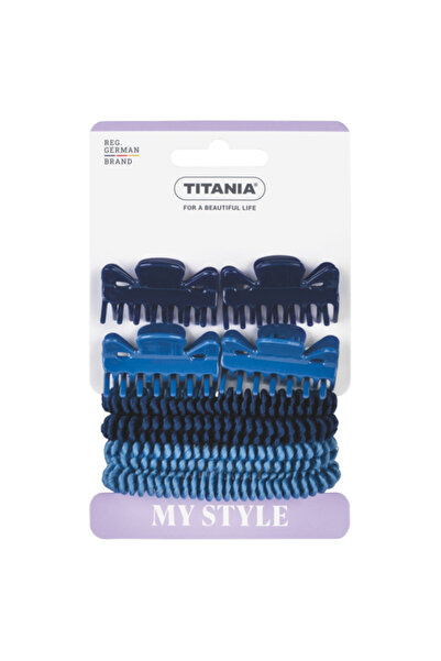 TİTANİA Titaniahair Clips with 4 Ribbons - 1 Kit-Titania Hair Clips with 4 Ri...