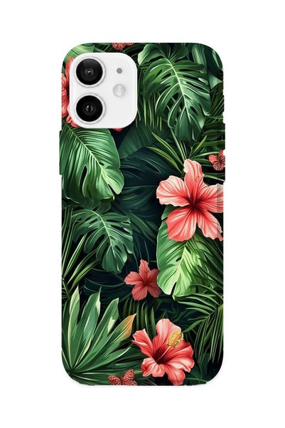lelia حافظة هاتف شفافة مطبوعة متوافقة مع iPhone 12 |   مجموعة فلورالوكس بوتانيكا