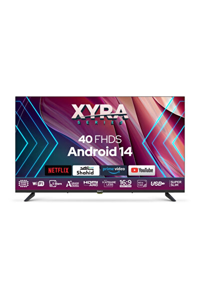IMPEX Smart Screen Ambebox Zira 40" Fhd Android 14 System Black Color Model X...