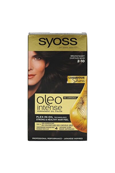 Syoss Vopsea pentru Par, Syoss, Oleo 2/10 Black Brown
