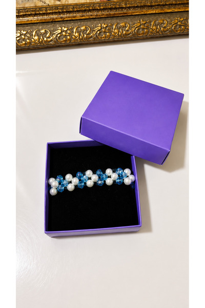 Gizemindünyası Crystal Stone Colorful Pearl Bracelet