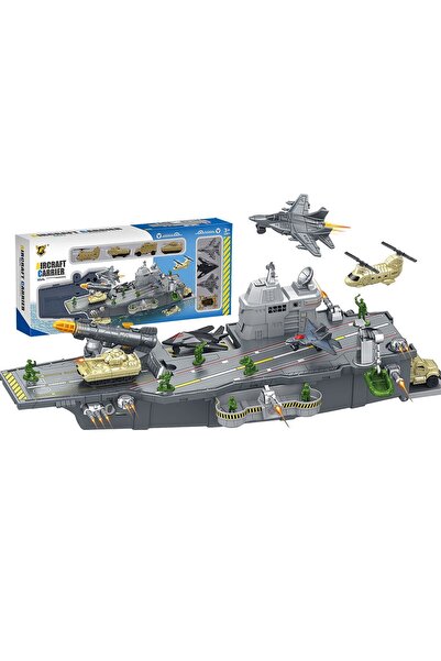 ToyMarkt Αεροπλανοφόρος με ελεύθερους τροχούς 58x25x9εκ. 913658