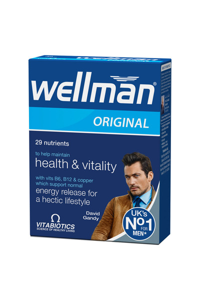 Vitabiotics Γουέλμαν Οριτζιντάρ οινικός 30 δισκία