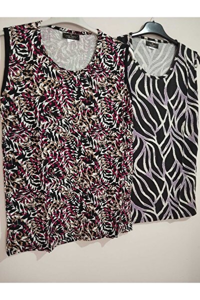 anne moda ankara 2 li Paket, Tam Yazlık, Kolsuz, Viskon, İçlik, Terletmez, Bluz