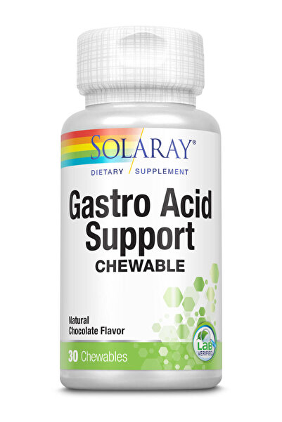 Solaray Gastro Acid Support 30tb masticabile Secom,