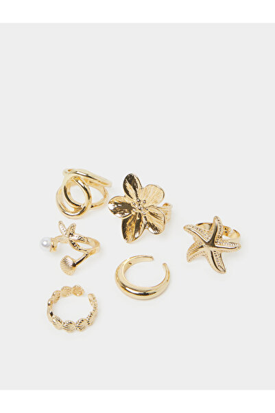 Styli Set of 6 - Textured Cuff Rings