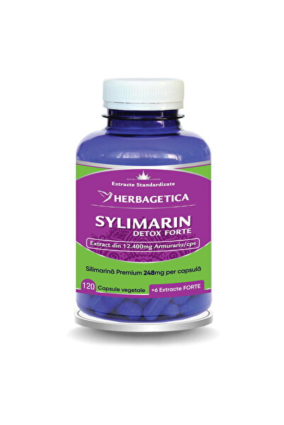 herbagetica Sylimarin Detox Forte 120cps