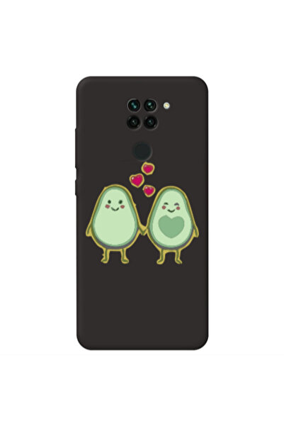 Other Xiaomi Redmi Note 9 Avocados Black Colored Silicone TPU Θήκη
