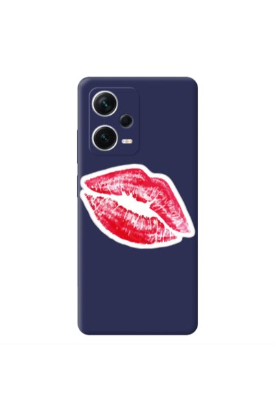 Other Xiaomi Poco X5 Faint Kiss Dark blue Colored Silicone TPU Θήκη