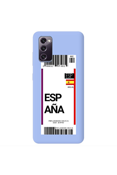 Other Samsung S20 FE Espana Arrival Light Purple Colored Silicone TPU Θήκη