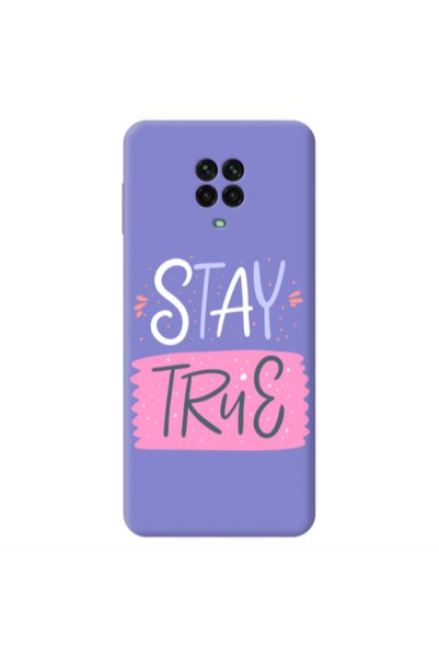 Other Xiaomi Redmi Note 9 Pro Stay True Purple Colored Silicone TPU Θήκη