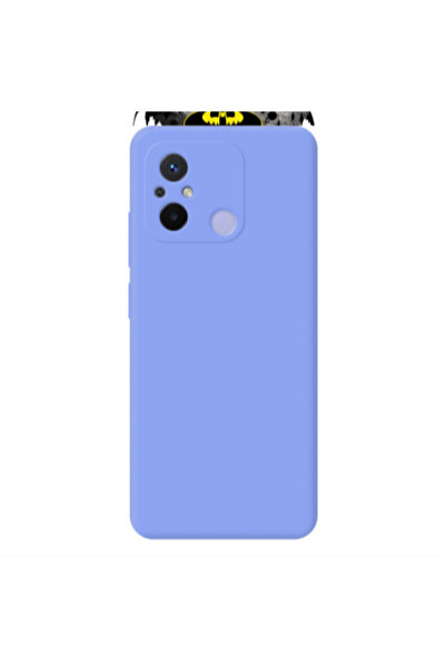 Other Xiaomi Redmi 12C Batman 3 Light Purple Colored Silicone TPU Θήκη