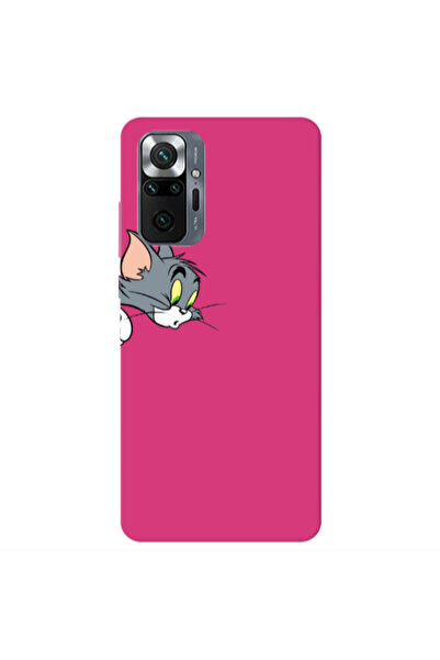 Other Xiaomi Redmi Note 10 Pro 4G Tom 1 Fuchsia Colored Silicone TPU Θήκη